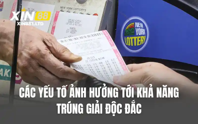 Các yếu tố ảnh hưởng tới khả năng trúng giải độc đắc