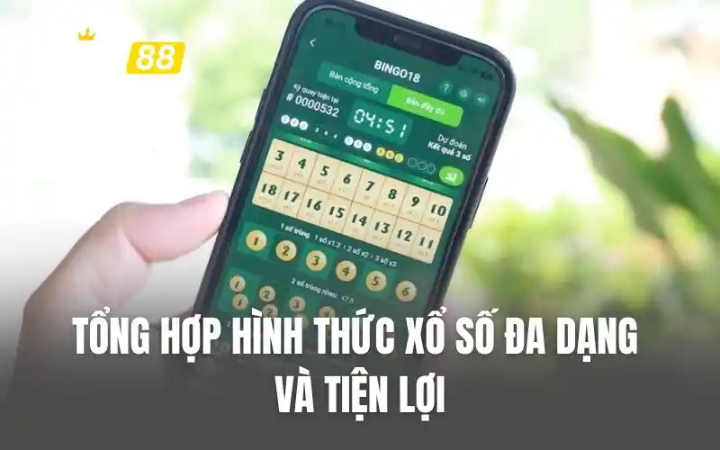 Tổng hợp hình thức xổ số đa dạng và tiện lợi